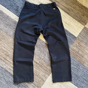 Dickies 874 black work pants. Tag worn out and they fit like a size 33x30